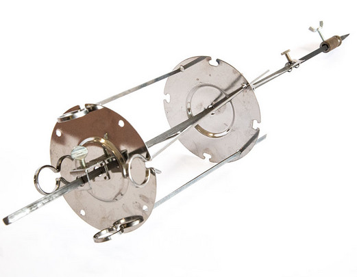 KIT COTTURA SPIEDINI 5 spiedi e 2 forchette in acciao inox