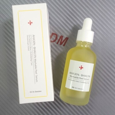CUSKIN CU Clean Up AHA 30% BHA 0.5% Washable Peel Serum 50g