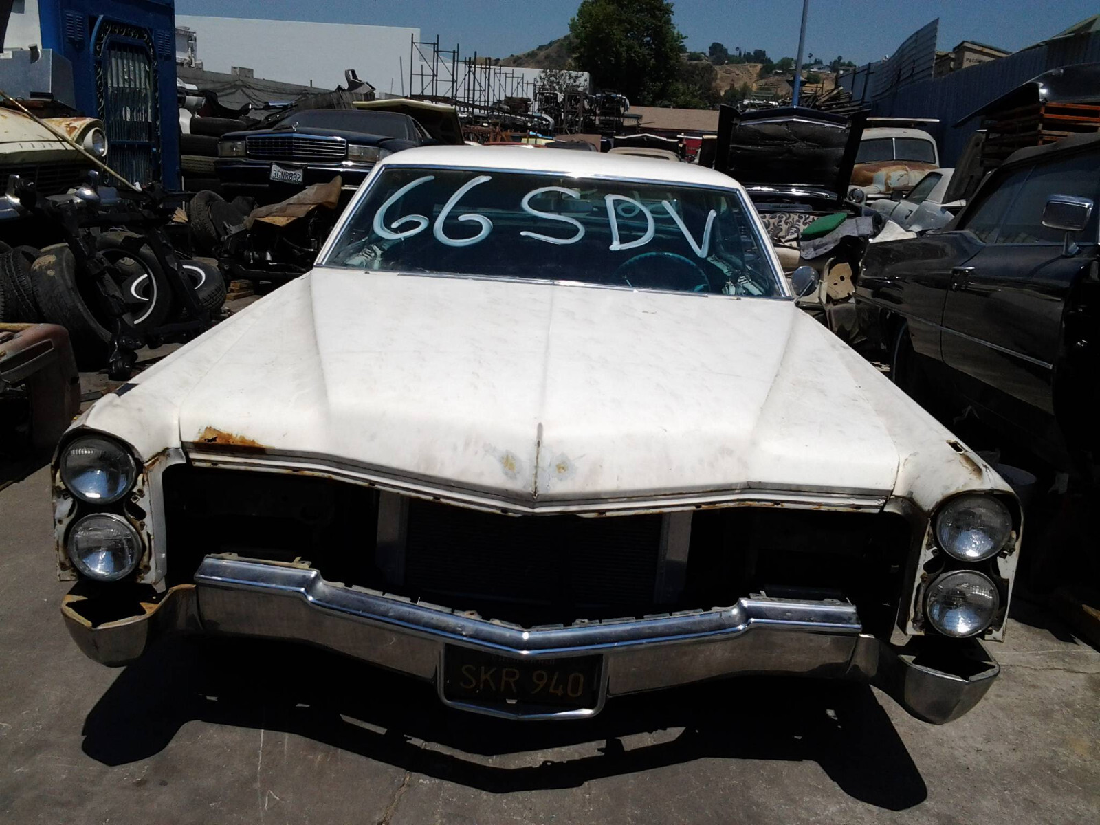 OEM 66 Cadillac V8 429 Engine Right Passenger Side Exhaust 