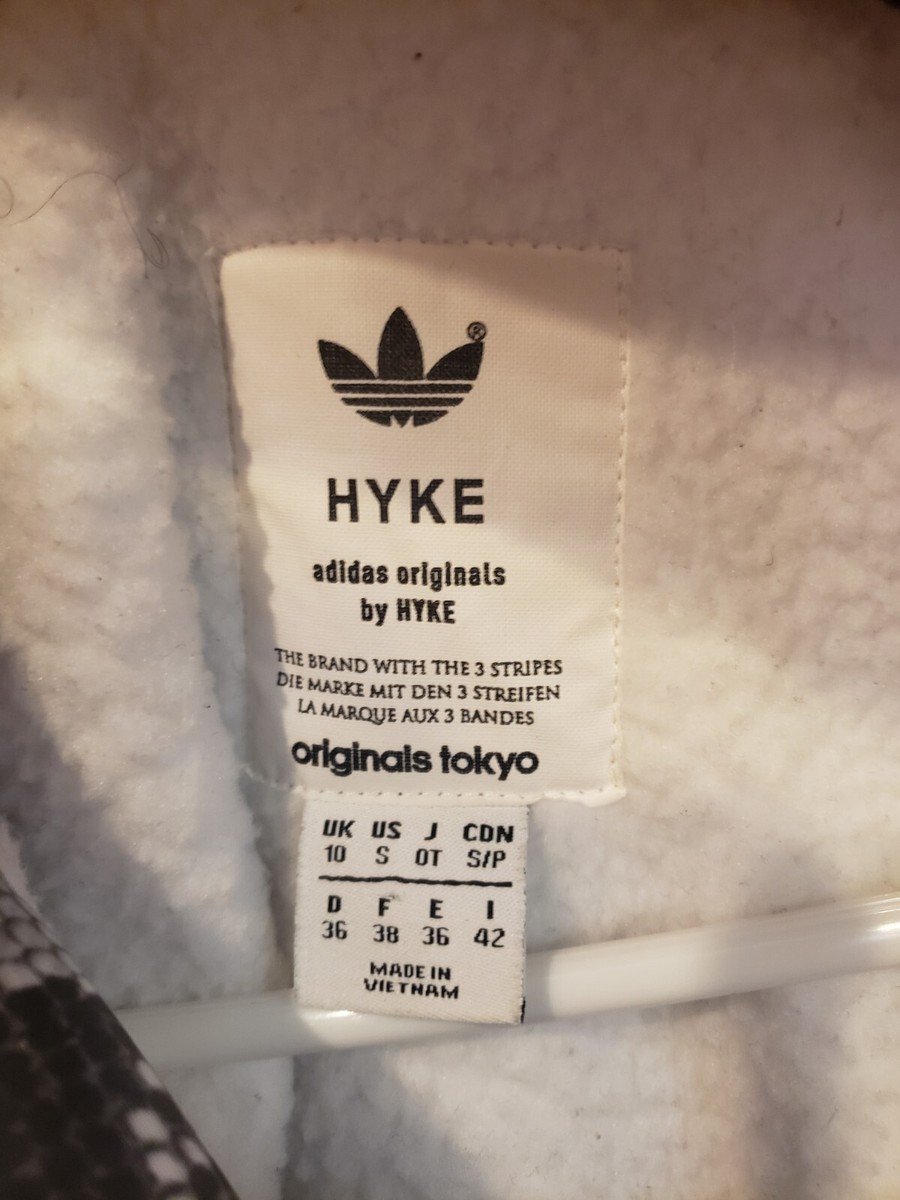 Adidas x Hyke Parka Snakeskin Hooded Jacket Tokyo Only Release