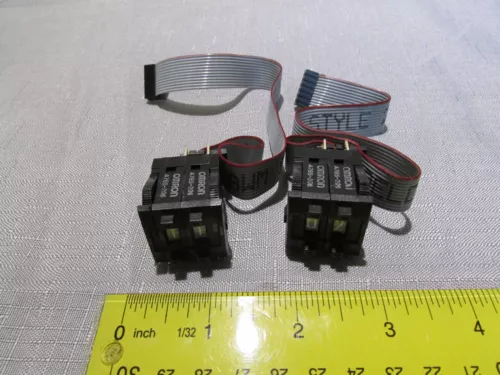 2 Pieces -- Omron A6BS-206 Thumbwheel Switch 2-Digits Panel Mount