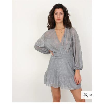 iro silver dress IRO Daz Dress in Silver