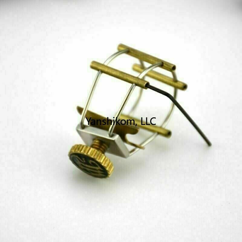 Saxophone Ligature Handmade Stainless Steel for Saxophone Ebonite Mouthpiece NEW