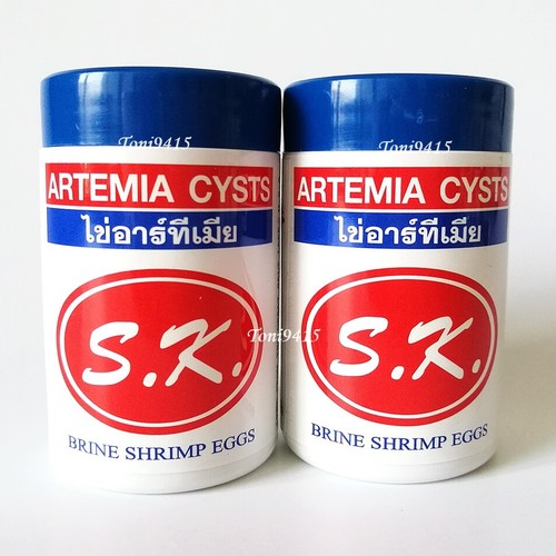Brine Shrimp Egg Artemia Cysts 50 g. Best Quality Shrimp Fish Hatched Killifish - Picture 5 of 6