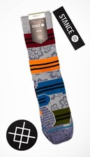 Stance Cycling Socks Flora Crew Cycling L Crew Nylon Nwt 2020
