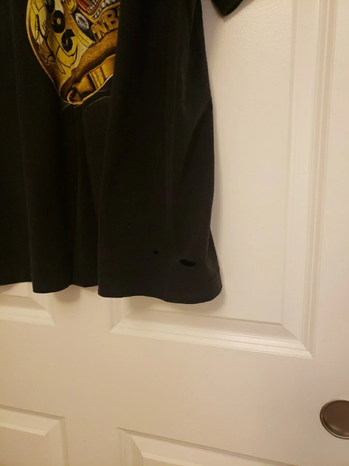 Винтажная футболка 90-х Chicago Bulls 1996 World Champs кольцо профессионального игрока размер XL - Изображение 4 из 4