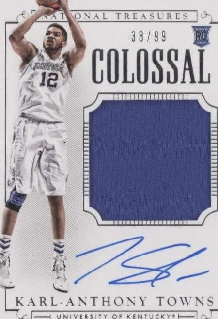 2015 Panini National Treasures College - Karl-Anthony Towns #361