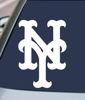 Ny Mets Rear Window Graphics NEW YORK METS MLB BASEBALL TEAM LOGO Vinyl Decal Sticker Car Rear ...