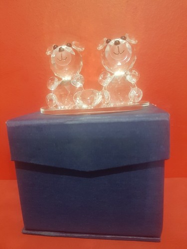 Amazing Crystal Souvenirs Transparent Shelf Sitter GLASS LED CUTE UK London Gift - Picture 26 of 29