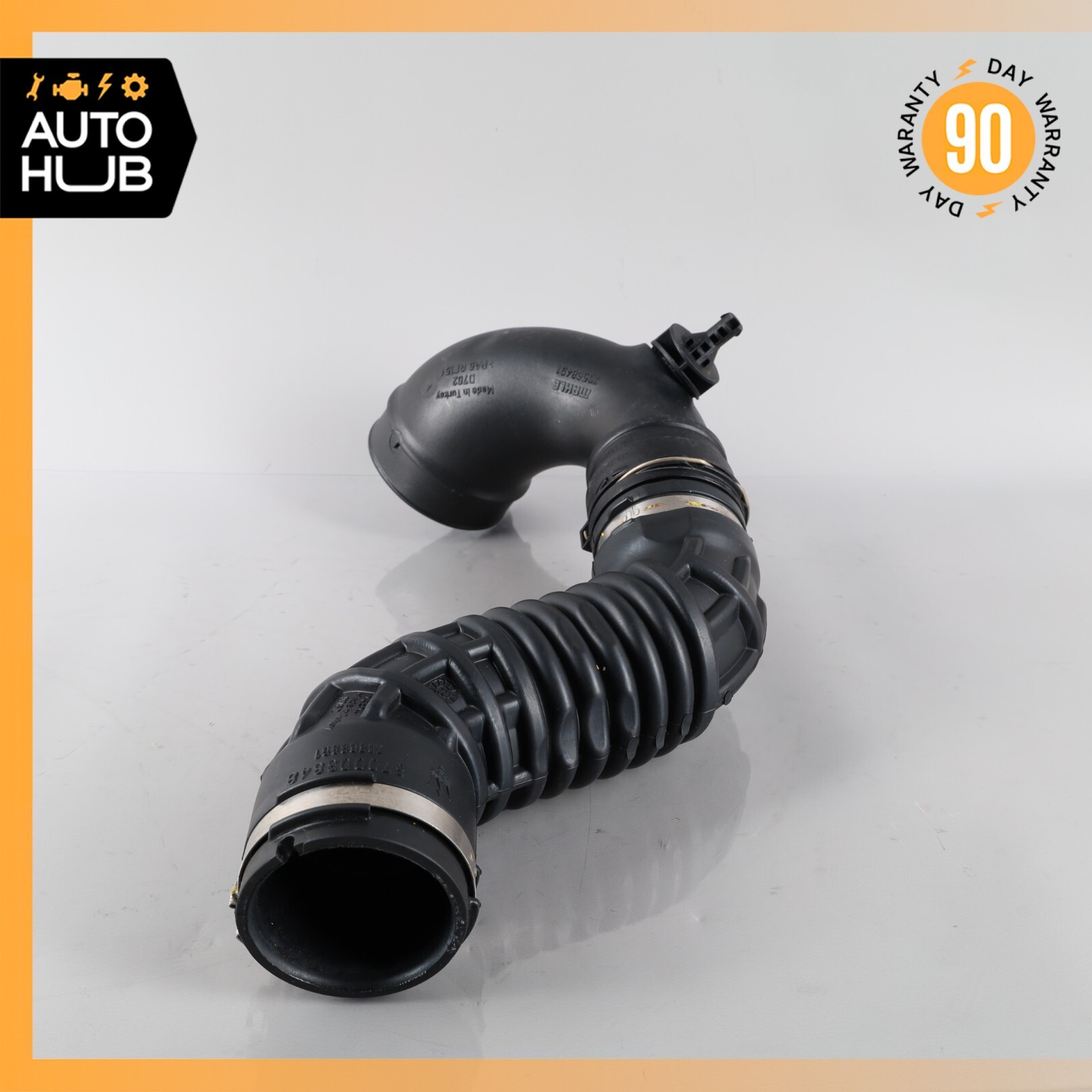 14-22 Maserati Quattroporte M156 Engine Left Air Intake Duct Pipe Hose Set OEM