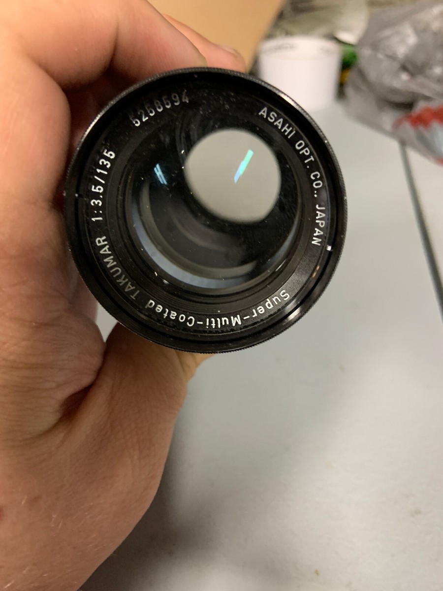 Takumar Super-Multi-Coated Zoom Lens 1:3.5/135mm By Asahi