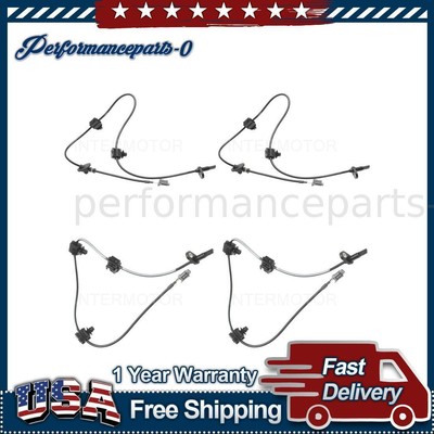 Front Rear Set ABS Wheel Speed fits 2006 2007 Subaru B9 Tribeca 4x