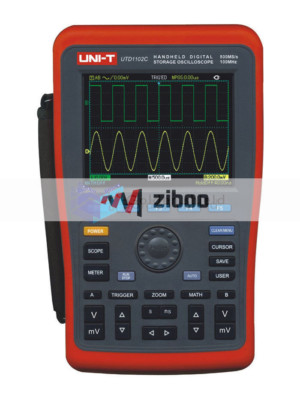 UNI-T UTD1102C Handheld Oscilloscope Tester for Digital Memory 100MHz 500MS