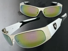 Contemporary Sleek Modern Sporty Wrap Stylish Trendy Fashion SUNGLASSES For Men
