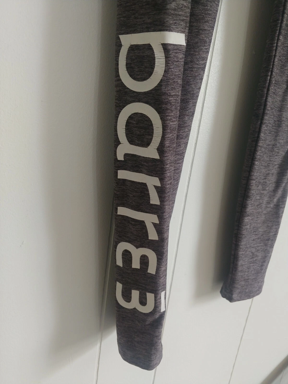 beyond-yoga barre3 space dye dark tropic high waisted leggings
