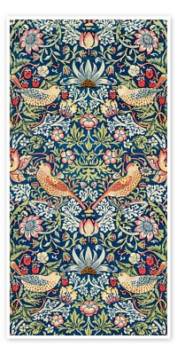 Strawberry Thief Textile William Morris Vintage Poster Print Wall Décor A4