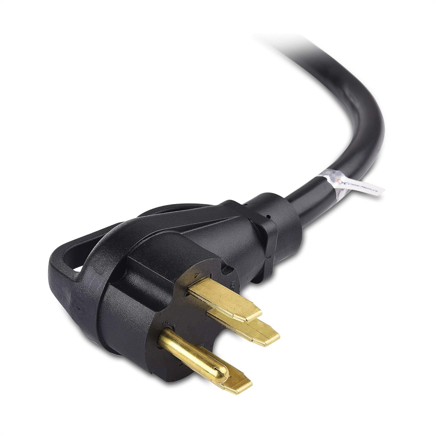 4 Prong 30 to 50 AMP Adapter Generator RV Cord 1.5 Feet NEMA 14-50P to ...