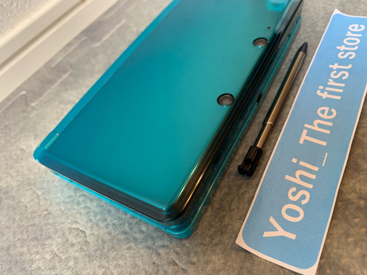 Nintendo 3DS Aqua Blue Console Japanese ver. Console Exc | eBay