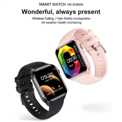 Waterproof Smart Watch Bluetooth Call Heart Rate Fitness Tracker For Android iOS - Picture 2 of 13
