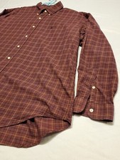 Vintage Ralph Lauren Mens XL BLAKE Long sleeve Purple Checkered