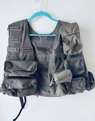 92 入手困難 レア 90s USAF 米軍 空軍 メッシュ ミリタリー ベスト 便利なベストです！【アメリカの軍服】空軍パイロットサバイバルベスト