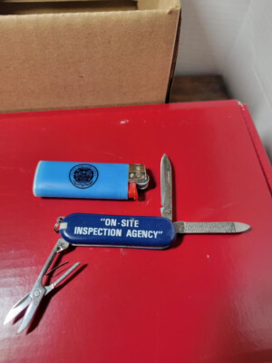 On Site Inspection Agency Pocket Knife & Non Working Lighter