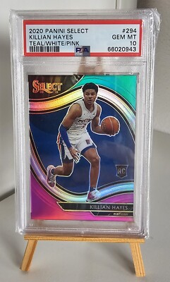 2020 Panini Select Killian Hayes Courtside Rookie #294 Pistons /10