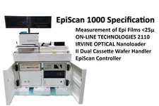 ADE KLA TENCOR EpiScan 1000 FT-IR Spectrometer 2102 Controller 2110 monochromato