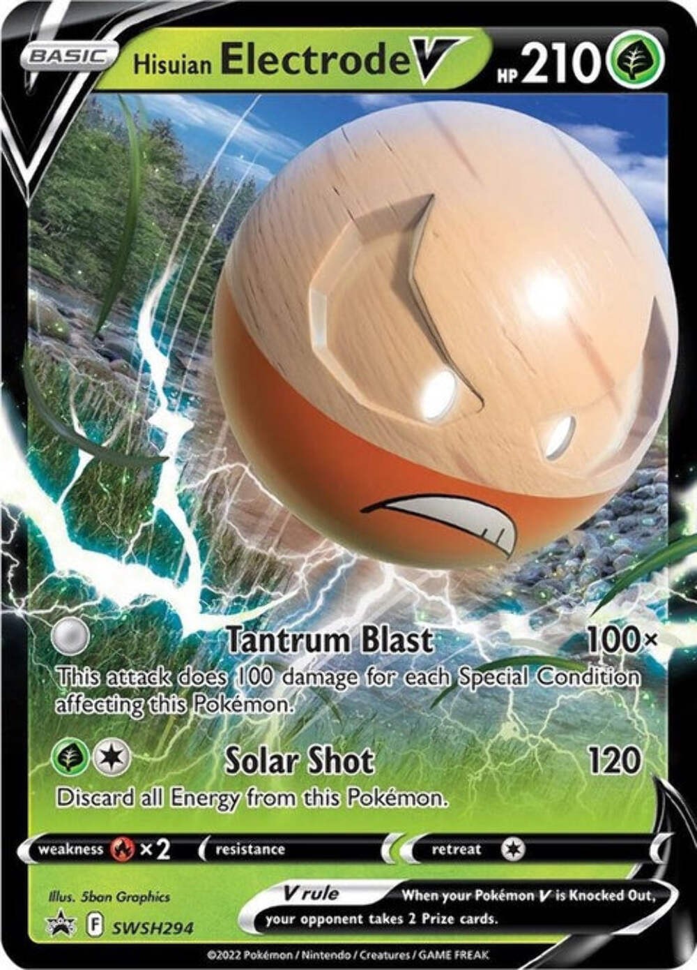 Hisuian Electrode V (SWSH294)