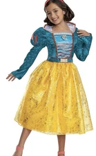 Kids Classic Disney's Snow White Live Action Snow White Costume - Disguise