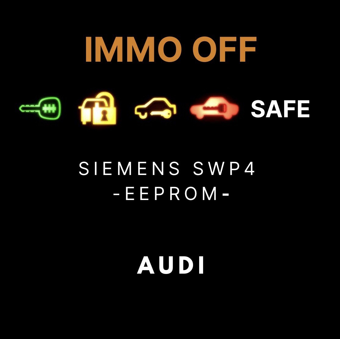 IMMO OFF PSA Siemens SWP4 reprogrammation calculateur moteur et décodage EEPROM automobile