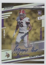 2022 Panini Prestige Rookies Xtra Points Premium Signatures Lewis Cine Auto 19cf