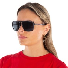 Guess Factory Smoke Navigator Ladies Sunglasses GF5085 02A 58 GF5085 02A 58