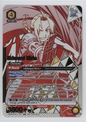 2023-Current Union Arena TCG - Promos UEPR UR Edward Elric #FMA-1-012
