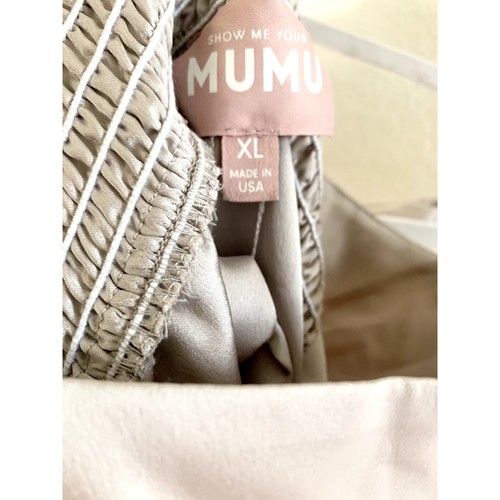 Show Me Your Mumu Claire Midikleid in Show Me The Ring Luxe Satin XL Neu mit Etikett - Bild 7 von 8