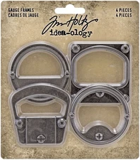 Idea-Ology Metal Gauge Frames 2"X2" 4/Pkg