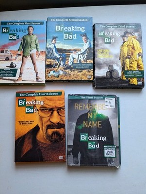 Almost The Entire Breaking Bad Series On DVD, Missing Season 5 For Some Reason
