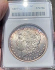 1891 CC Morgan Silver Dollar MS62