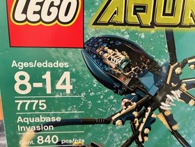 Lego 7775 - Aqua Raider Aquabase Invasion - New, Sealed - Retired