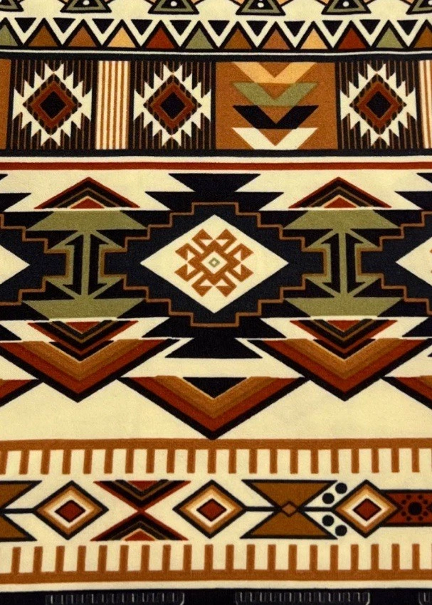 Leggings LuLaRoe TC Alto Curvilíneo MARRÓN Otoño Otoño Chevron AZTEC Suroeste Diamante Foto 3 de 4