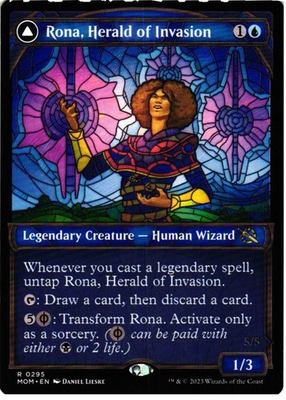 #ad Rona Herald of Invasion Showcase 295 R March of the Machine NM MTG $2.49