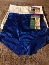 2 Pair Underscore Control Nylon Panties Light Control Brief SZ 9 NEW