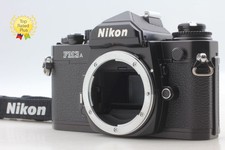 Late 223xxx Almost Unused W/Strap Nikon FM3A Black 35mm Film Camera From JAPAN