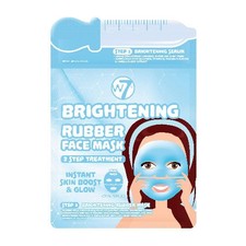 Image of W7 Face Mask - Brightening Rubber Treatment Skin Boost Glow Skincare Smooth Skin