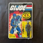 1982/83 HASBRO GI JOE COBRA ENEMY TROOPER v1.5 FIGURE SEALED MOSC NM+ repo card