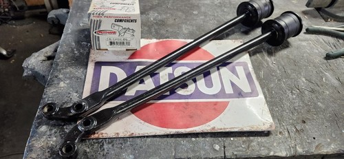Datsun 70- 78 240Z 260Z 280Z Front Tension Rods w/ NEW Urethane Bushings