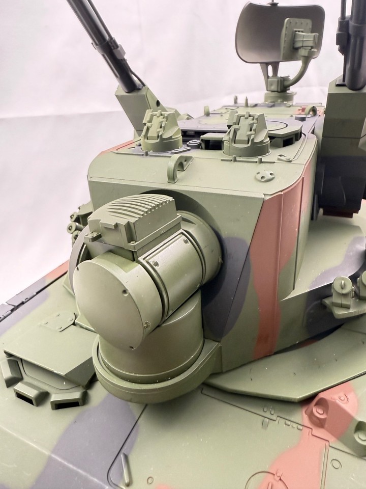 Haya 1/16 Flakpanzer Gepard Anti Craft Drone Cannon Smoking & Flashing ...
