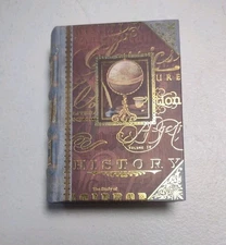 Punch Studio Faux Book Box Storage With Magnetic Closure Literature Books 4 Inch