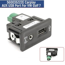 5G0035222E MDI Carplay AUX USB Port AMI Media Connection Switch For Golf 7 7.5