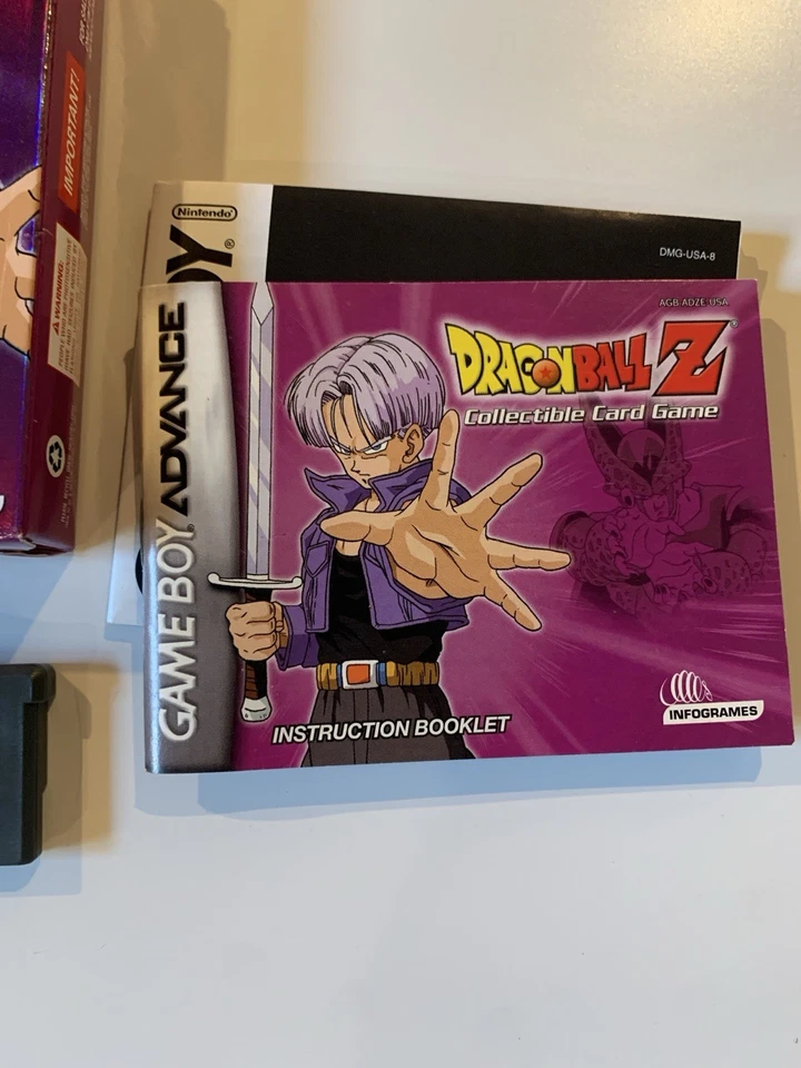 Dragon Ball Z: Collectible Card Game  Game Boy Advance, 2002) CIB GREAT CDTN - Image 2 of 4